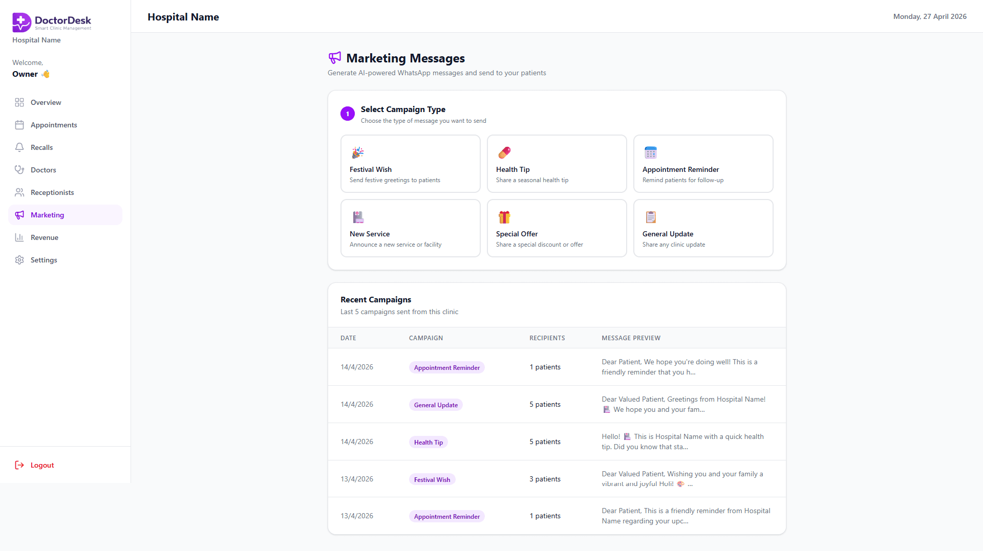 DoctorDesk screenshot 3