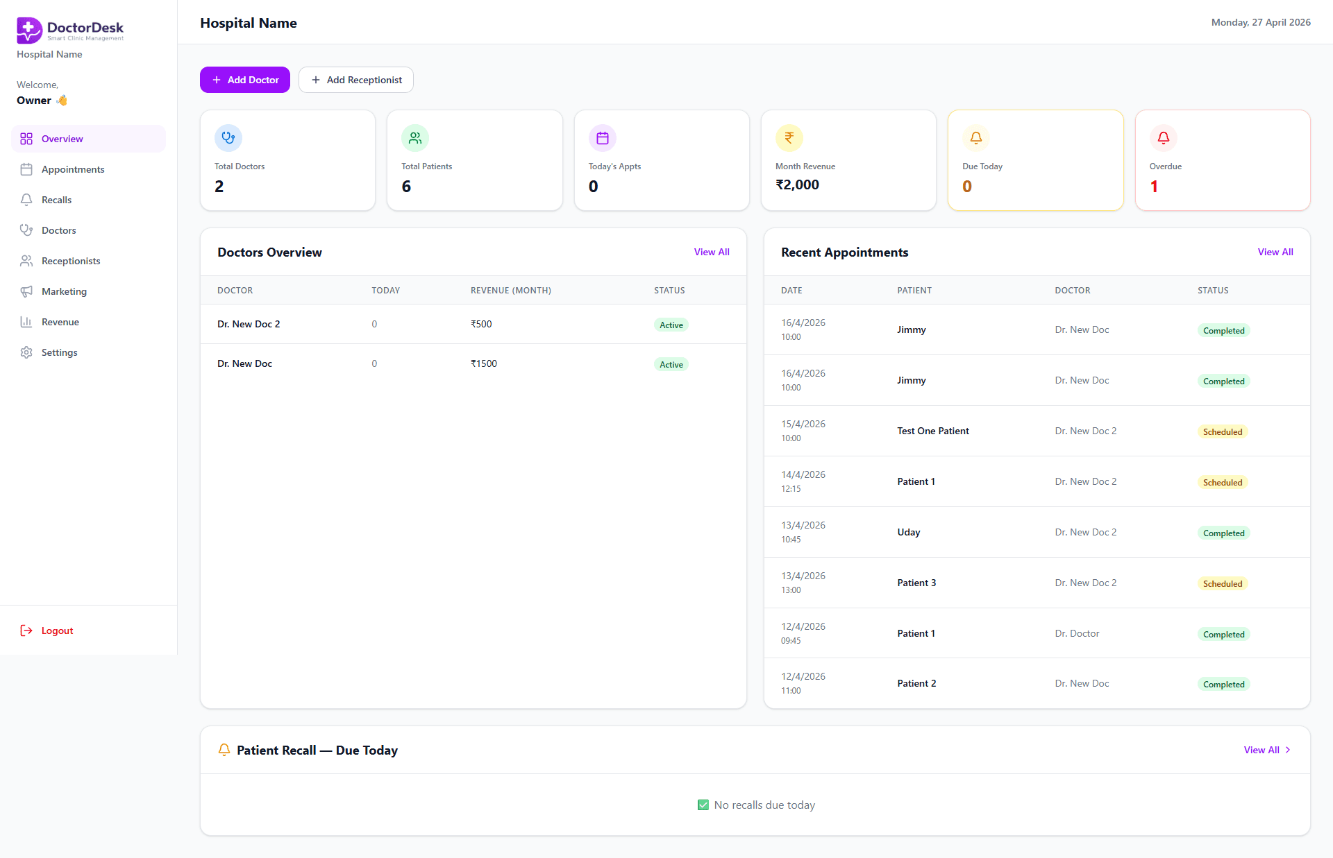 DoctorDesk